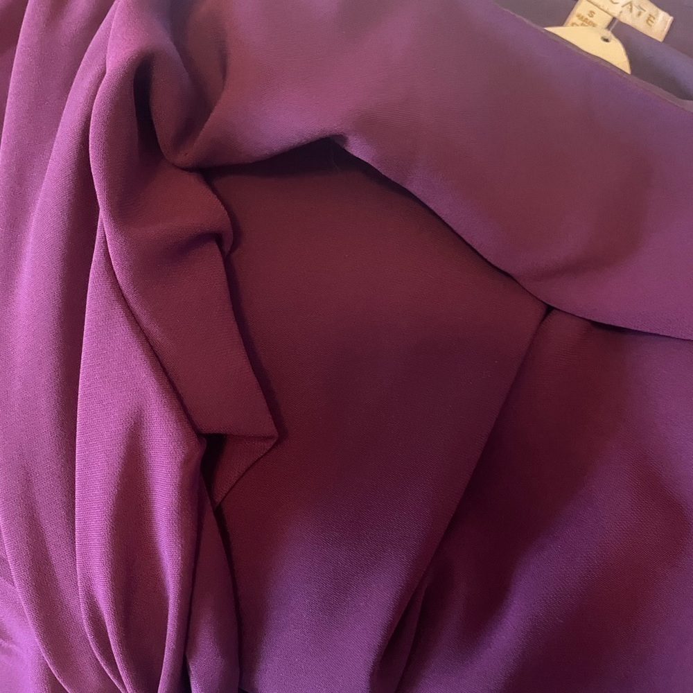 Anna Cate Amelia top plum size S - Picture 5 of 6